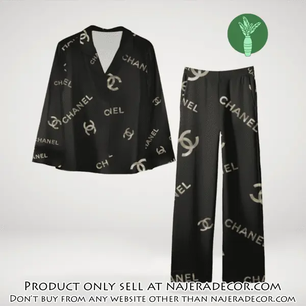 Trending luxury chanel satin pajama set pjs1042 njr3813530